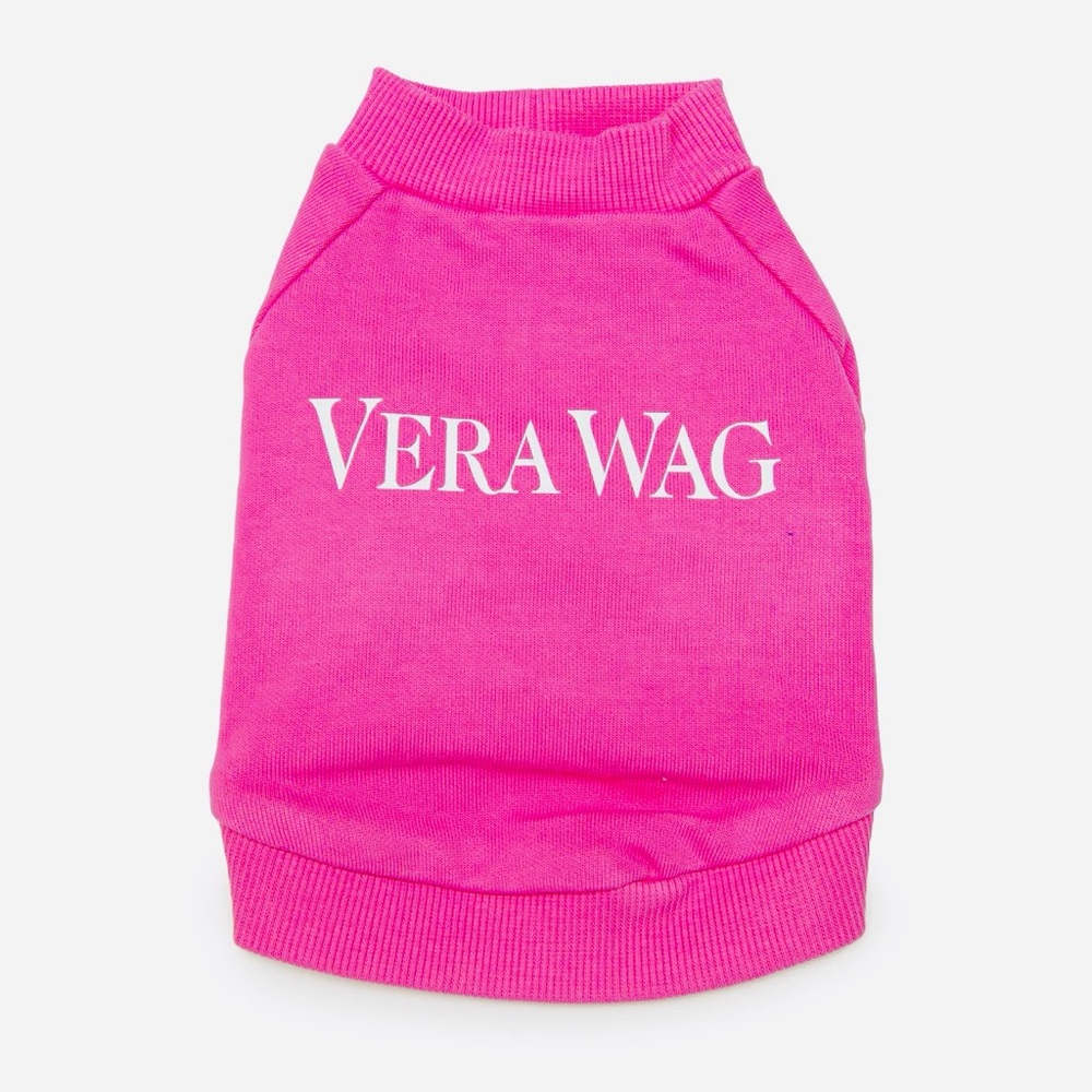 Vera Wag Pink Dog Fashion Pullover NWOT